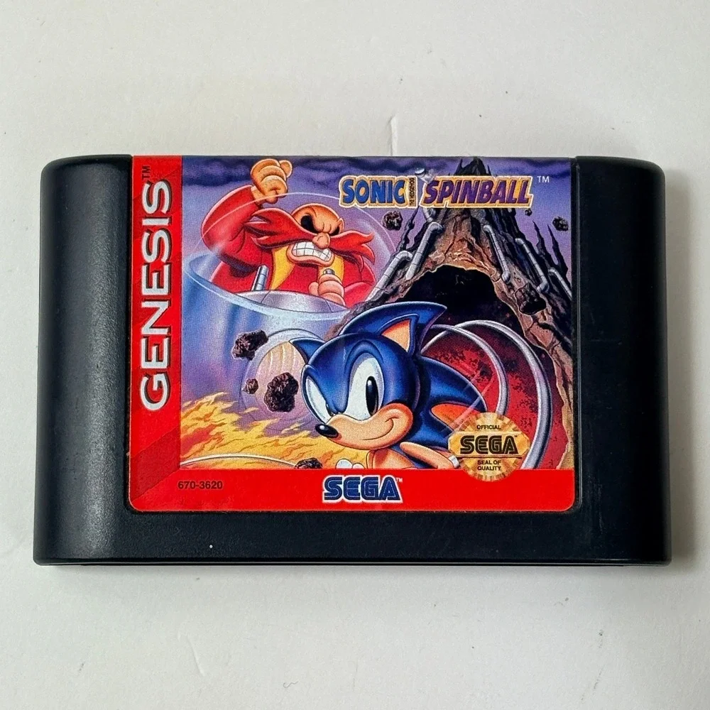 Sega Genesis Model 2 Console WORKS‎ w Sonic Pinball OEM RF Unit & Controller